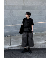 Aver Eyelet Cargo Bermuda Pants