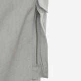 FRONT ZIP CARGO PANTS ASH GREY