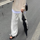 グランジルックヴィンテージワイドパンツ