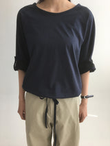 Bta ロールアップ 3/4 スリーブTシャツ(2color)