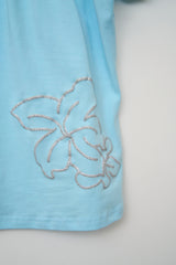 (W) Bloom Shirring Top