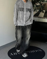 SH Rup Knit Hood Zip-up (2C)