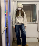 ディープブルーウォッシングデニムパンツ