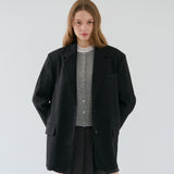 Over-sized Tailored Jacket_Black