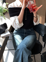 Messy's 104 Deep Wash Bootcut Denim 