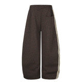 Zoe Leopard Track Wide Pants