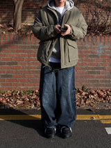 Dart Cappy Damage Denim Balloon Pants