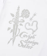 W ROSE LS TEE WHITE(CV2EFFT555A)