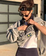Stockholm half zip-up - mtm