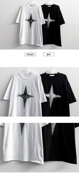 Tain DIA Boxy Fit Short Sleeve T-shirt