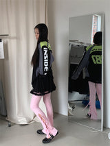 RIBBON BOOTCUT LEGGINGS (4COLOR)