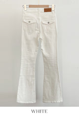 Return Back Pocket Stretch Bootcut Pants