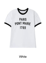 ヘイズパリリンガーショートスリーブTシャツ