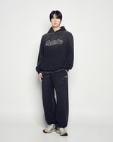 25FW DISTRESSED HOODIE BLACK
