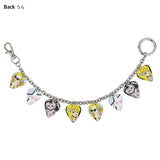 [SET] Funky Logo Two Way Pick Keyring _ Mix