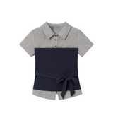 Emina Ribbon Waist Blouse