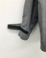 Shearling Overfit Cotton Field Jacket (2 Colors)