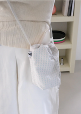 2Pockets Mini Bag Ivory Dot