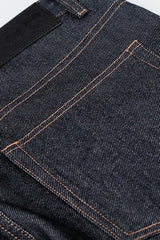 Raw Denim Flare Jeans