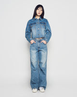 26SS WOMAN デニムパラシュートパンツ