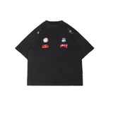 Workwear - スマイリーレーシングチームボクシーT (ブラックウォッシュド)