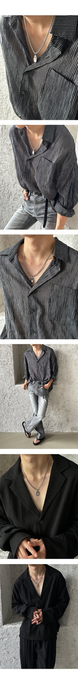 [UNISEX] Pendant chain necklace