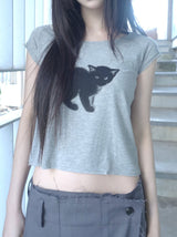 kitty tee