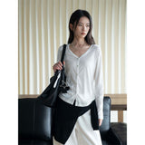 Soft V-Neck Summer Knit Cardigan