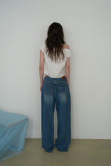 Harbor ribbon blouse_ivory