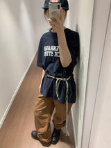 マークオーバーフィットTシャツ (3color)