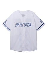 GOTHIC SYMBOL BASEBALL JERSEY JACKET_WH