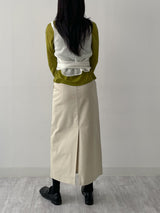 Olsen Cotton H-Line Long Skirt