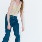 Aurora Halter neck Lime