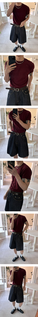 [S/S] ノンペイドバミューダパンツ