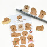 【1+1 SET】 Puppy Sticker
