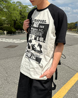 ポートナグランショートスリーブTシャツ(Black)