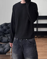 Moen Waffle Crop Long Sleeve T-Shirt