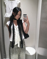 Grey leopard pants