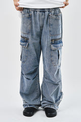 War Square Zip Denim (2color)