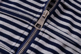 Camille Double Button Hood Zip-Up