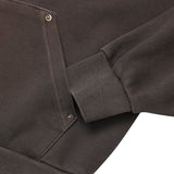 ASCLO Rivet Point Sweat Hood Zip Up (3color)