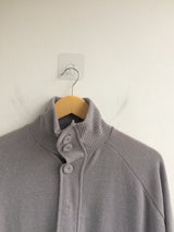 soft-touch raglan knit jacket