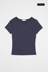 Melun ベーシック 半袖Tシャツ