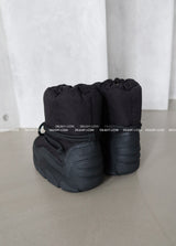 Ribbon Snow Tongue Winter Boots