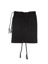 BRAID TIE SKIRT & TOP (BLACK)