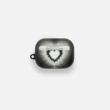 ハートビームケース_ブラック (airpods)