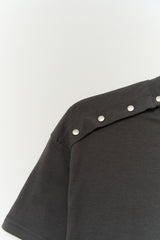 Road スリム ボタントップス (2color)