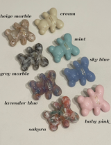 Teddy bear hair pin (8color)