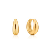 Lux Huggie Bold One-Touch Mini Ring 925 Silver Earring E024-03G