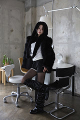 Lisa Hood Fur Jacket